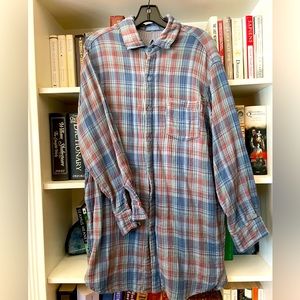 CP Shades Marella Tunic in Doubke Cotton - Plaid